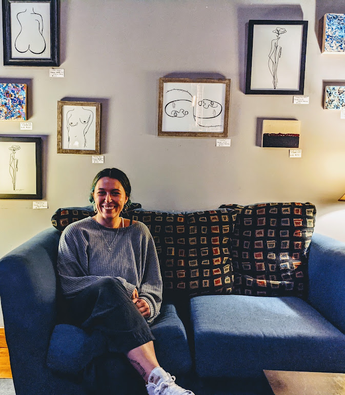 Sarah Glickman December Artist at Yonder, Southern Cocktails and Brew