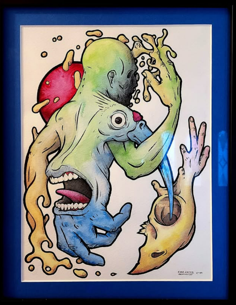 Stolen Artwork by Evan Lister