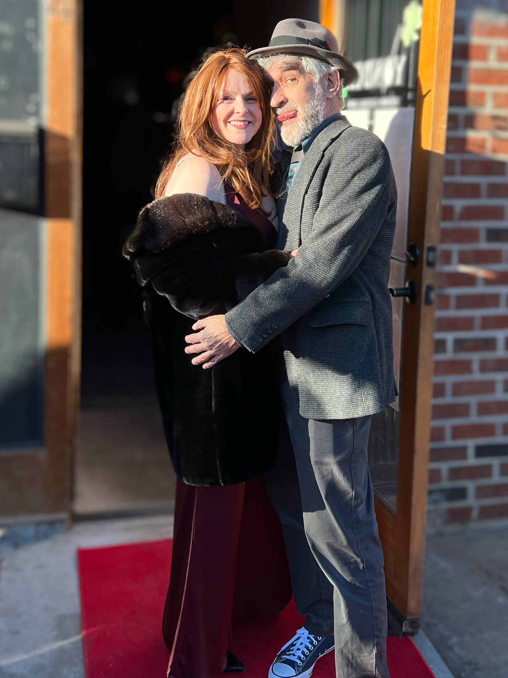 Tracey and Bob on the Red Carpet at the Y'Oscars Award Ceremony at Yonder