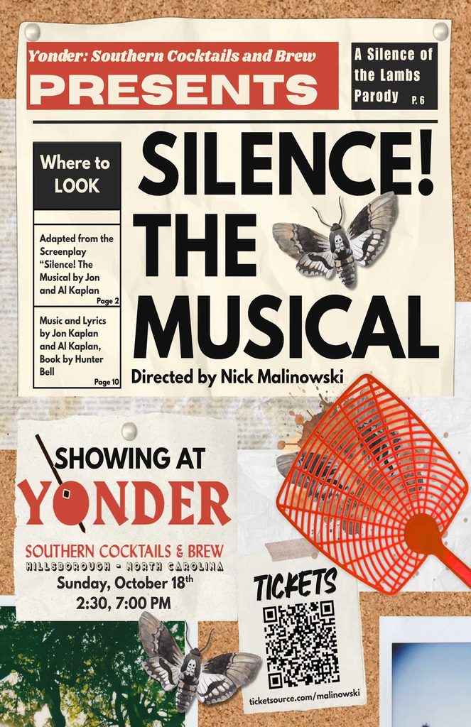 Silence the musical Two shows only